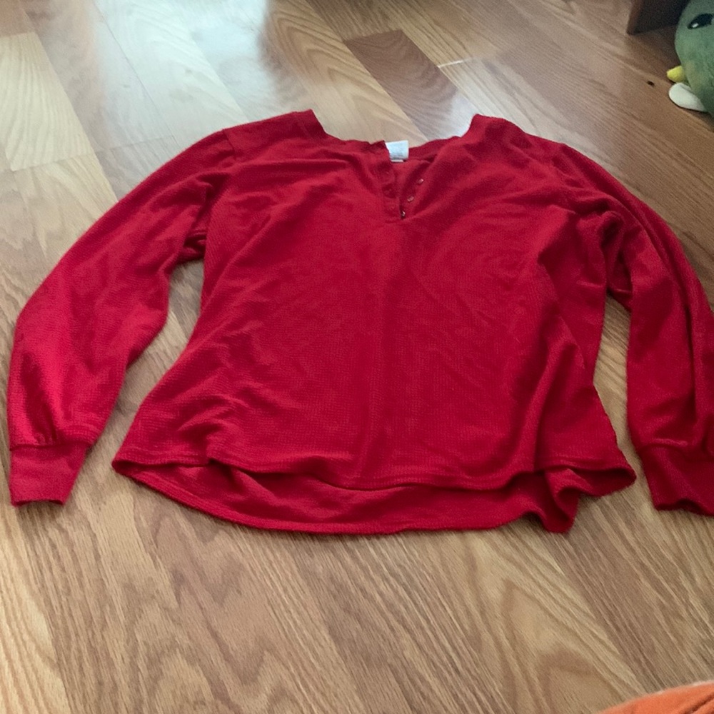 Red button top